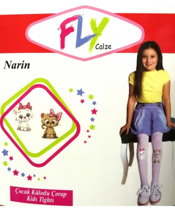 Fly детски фигурален чорапогащник Narin
